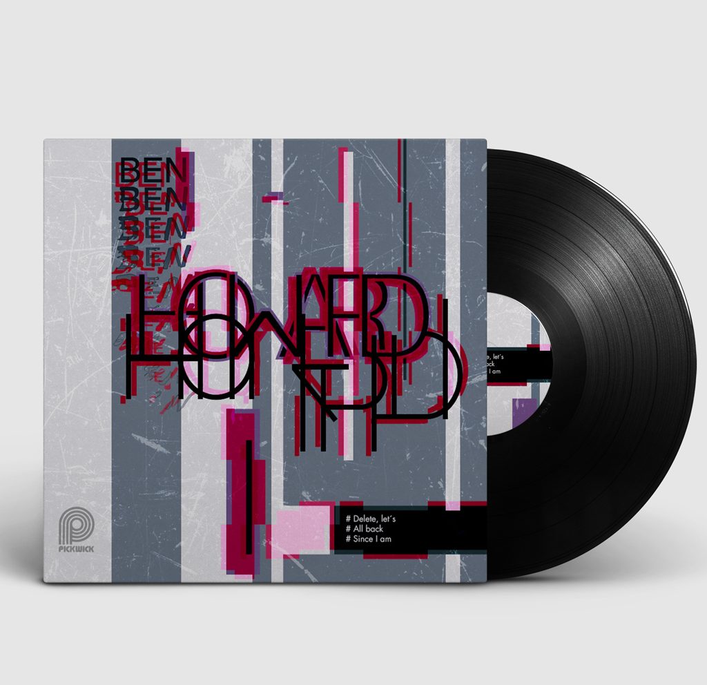 lp cover, design, mockup, lp mockup